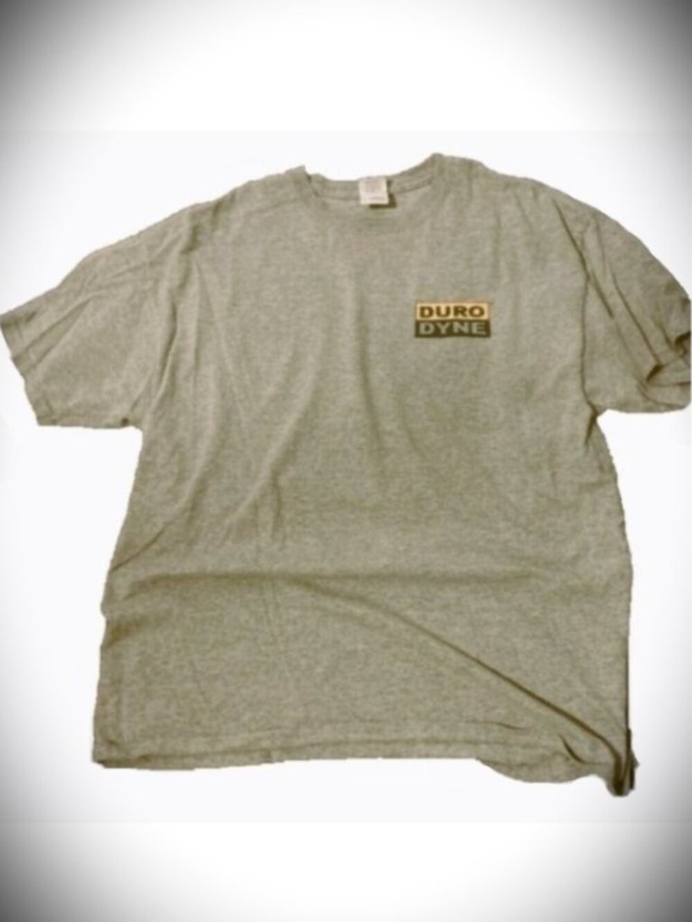 *𝓥𝓲𝓷𝓽𝓪𝓰𝓮 𝗚𝗜𝗟𝗗𝗔𝗡 𝗗𝗨𝗥𝗢 𝗗𝗬𝗡𝗘 Men's Crew Neck Tee Gray (Size L)